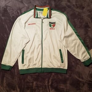 Mexico soccer, sports jacket.